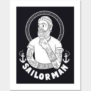 Sailorman Posters and Art